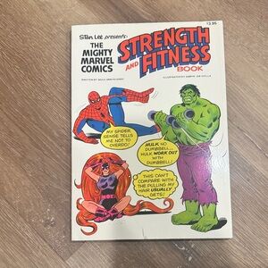 Marvel Comics Strength and Fitness Book